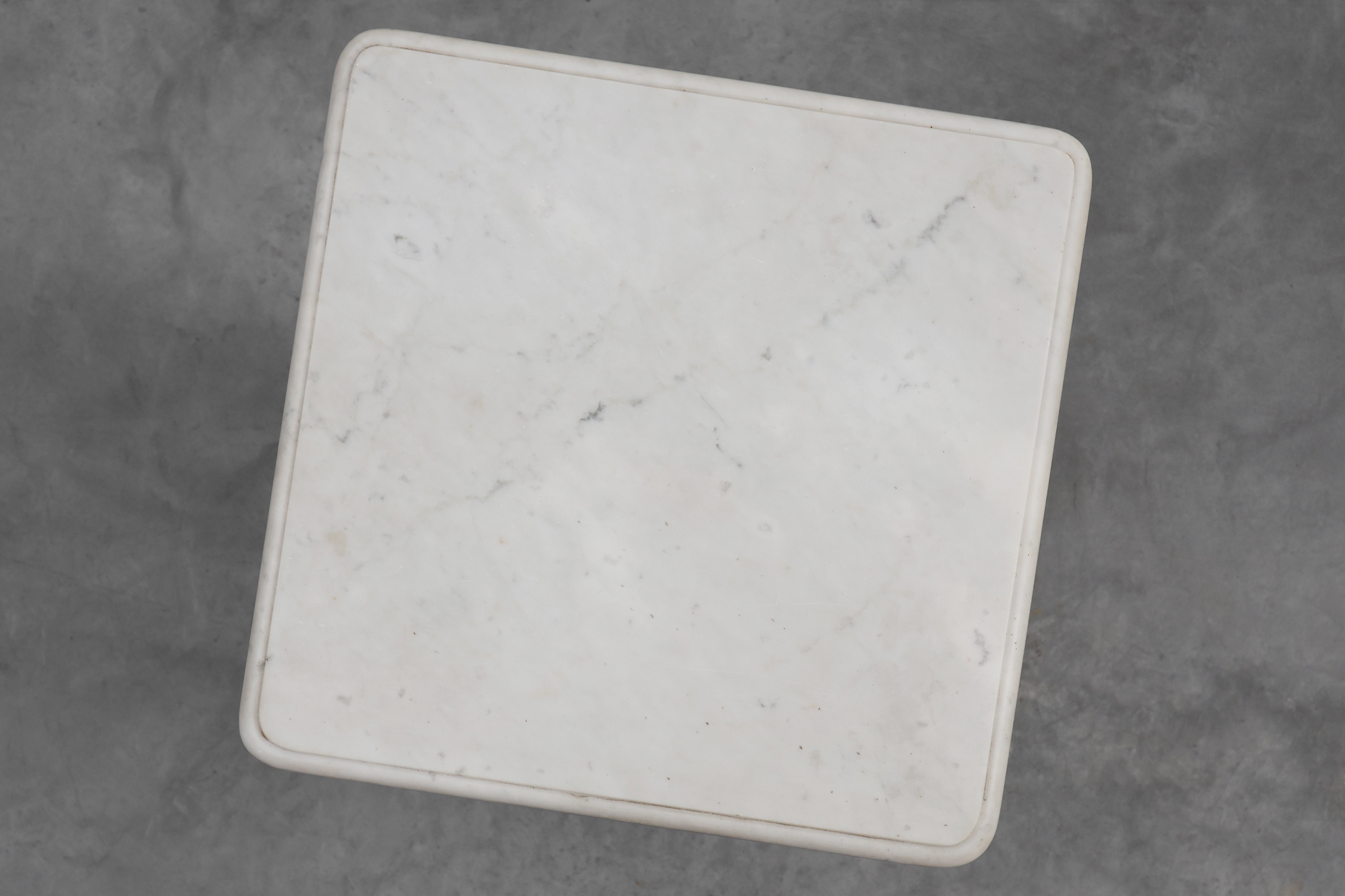 Late 19th century Faux bamboo and marble bedside table, Francethumbnail
